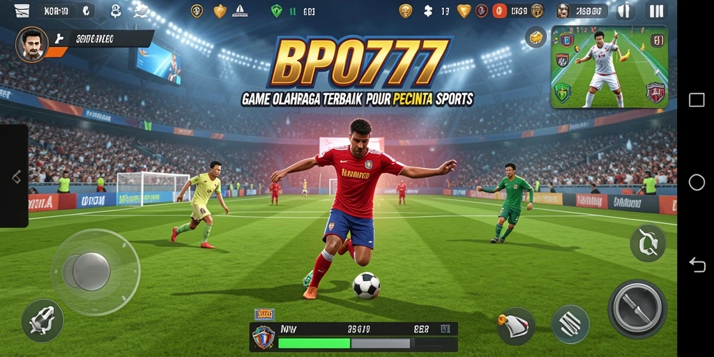 Tampilan gameplay BPO777 yang seru dalam pertandingan olahraga.