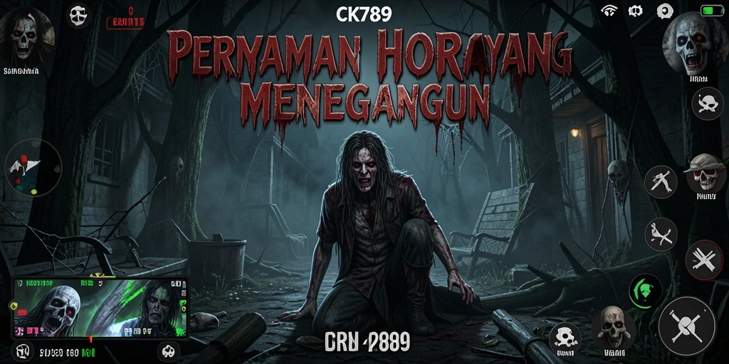 Tampak mencekam dari gameplay CK789 dengan nuansa horor yang kental.