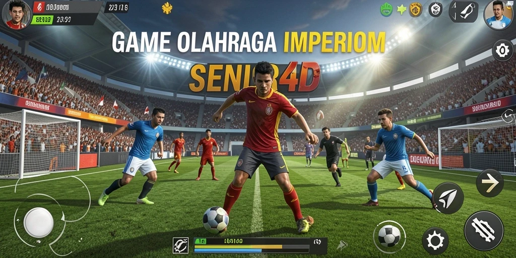 Screenshot gameplay <strong>SENIOR4D</strong> menampilkan aksi sport yang seru dan mengasyikkan.